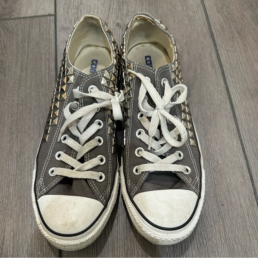Grey Converse All Star sneakers